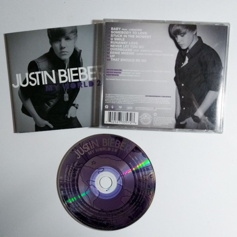 CD Justin Bieber - MY WORLD 2.0 versão importada | Shopee Brasil