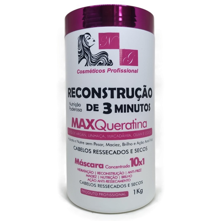 Máscara Reconstrutora 3m Profissional 1kg Promoção Reconstrução ...
