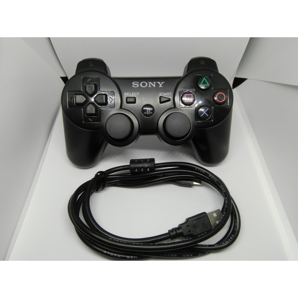 Controle PS3 Original Dualshock 3 Playstation 3 Preto - Sony