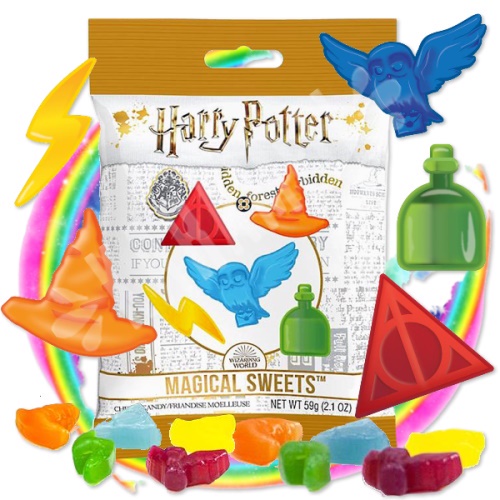 Magical Sweets Harry Potter Bala Goma Gelatinosa - Jelly Belly - EUA |  Shopee Brasil