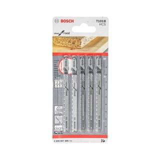 Lâmina serra tico tico Bosch T11B Clean for wood 5pçs