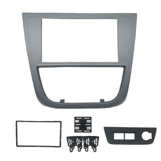 Moldura Painel 2din 2 Din Gol Voyage Ou Saveiro G5 Grafite em Oferta na Shopee