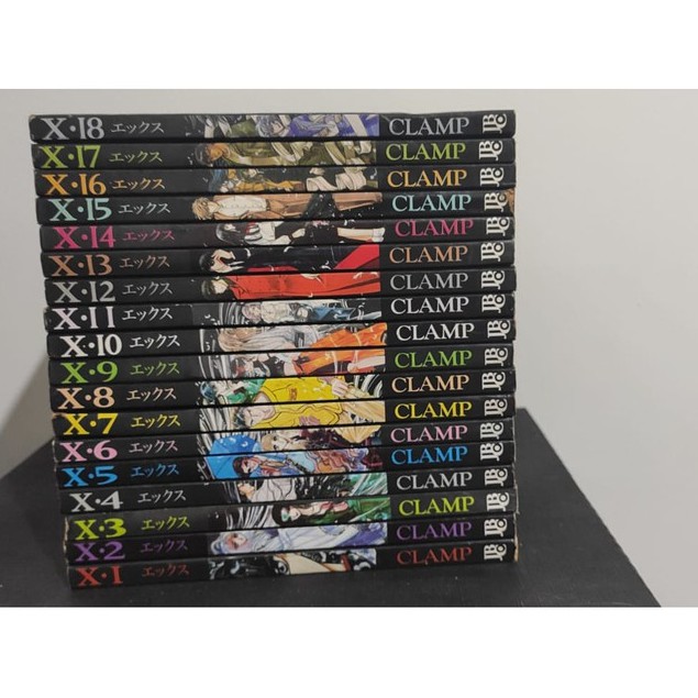 Mangá X 1999 CLAMP Volumes 1 a 18 Completo Jbc Shopee Brasil