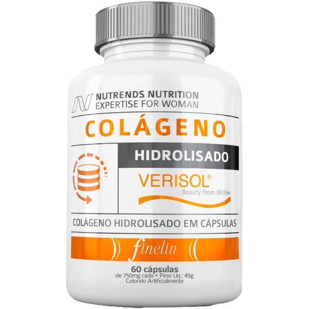 Colágeno Hidrolisado Verisol 60 Cápsulas Nutrends | Shopee Brasil