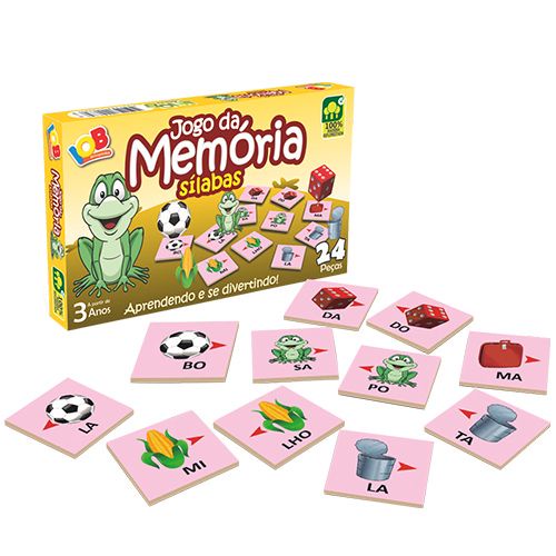 Brinquedo Clássico Jogo da Memória Infantil Galinha Pintadinha 24