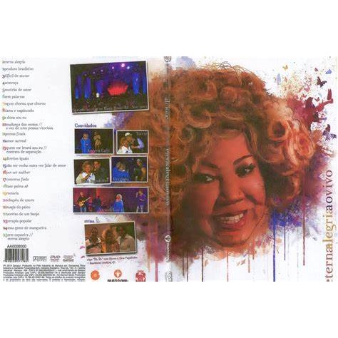 DVD Alcione - Eterna alegria ao vivo - Marrom Music - Lacrado - Novo -  produto físico