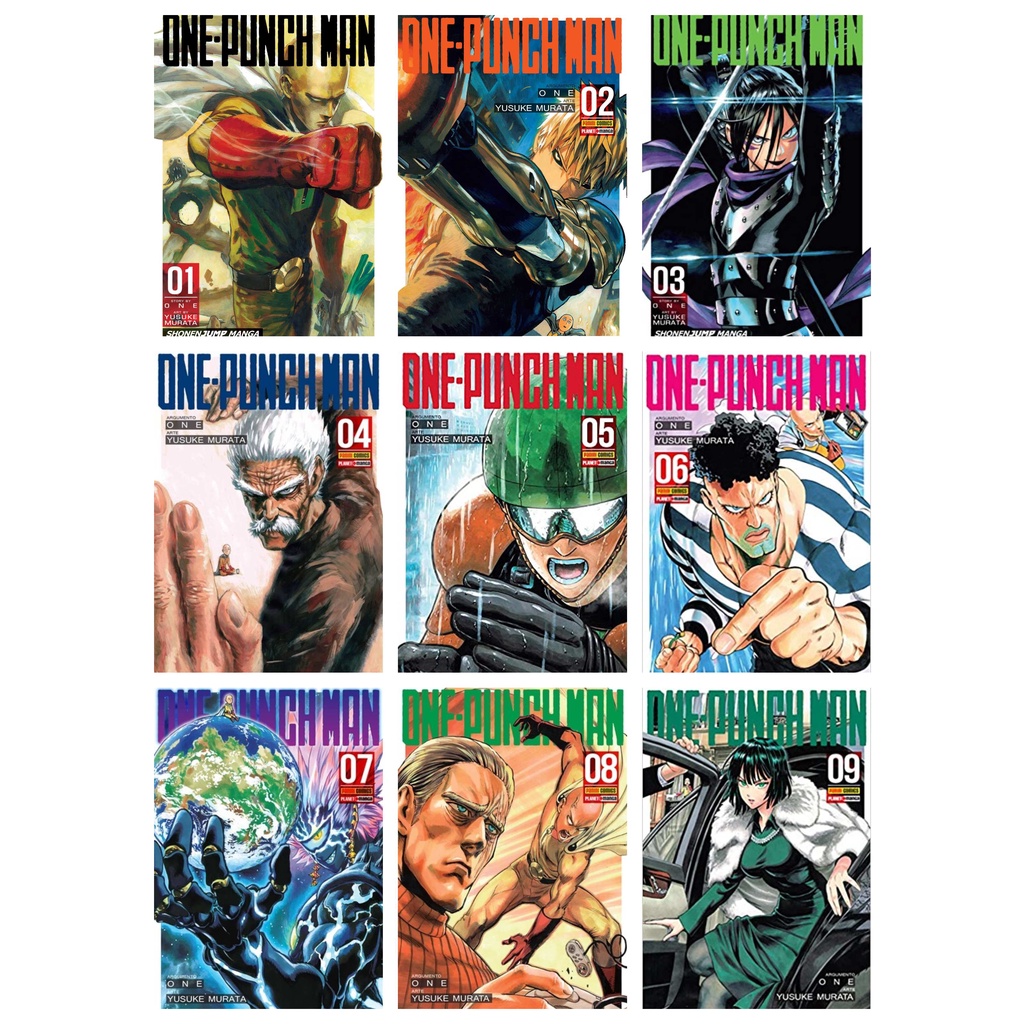 Mangá One Punch Man (Novo - Lacrado)