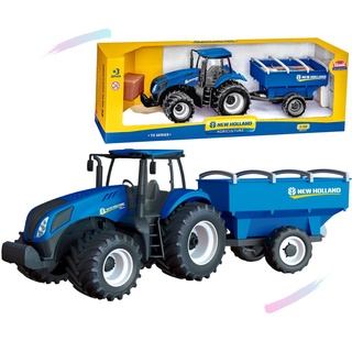 Brinquedo Trator Coleção Magnum 340 Tora Case Agriculture Graneleiro