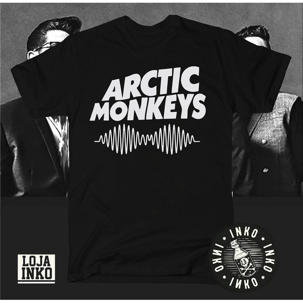 Camiseta Arctic Monkeys Indie Alternative rock | Shopee Brasil