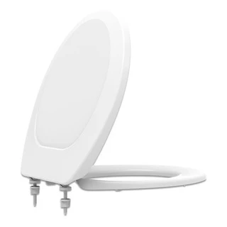 Assento Sanitário Eternit Cedrus Universal Oval Branco 1 Ano De Garantia