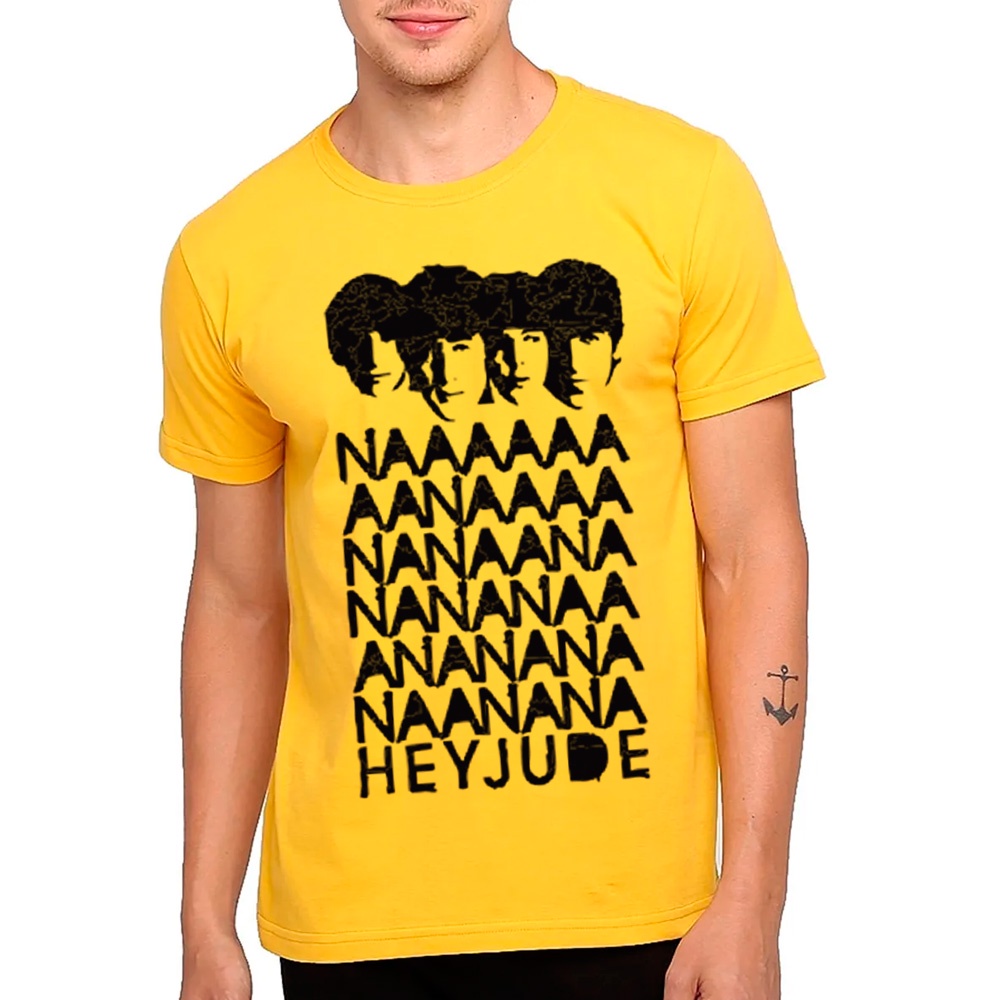 Camiseta Camisa The Beatles Hey Jude masculino feminino exclusiva