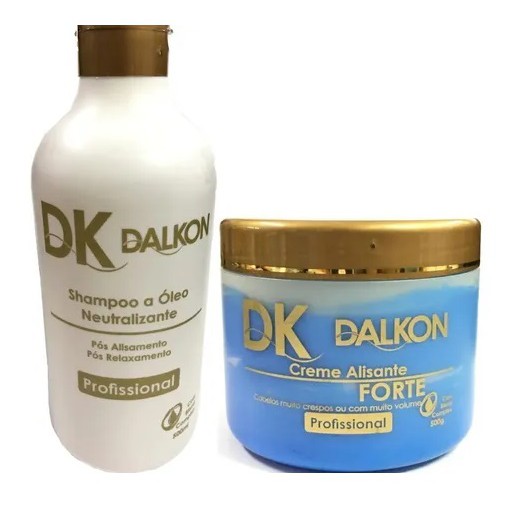 Kit Dalkon 500g + Neutralizante Dalkon 500ml | Shopee Brasil