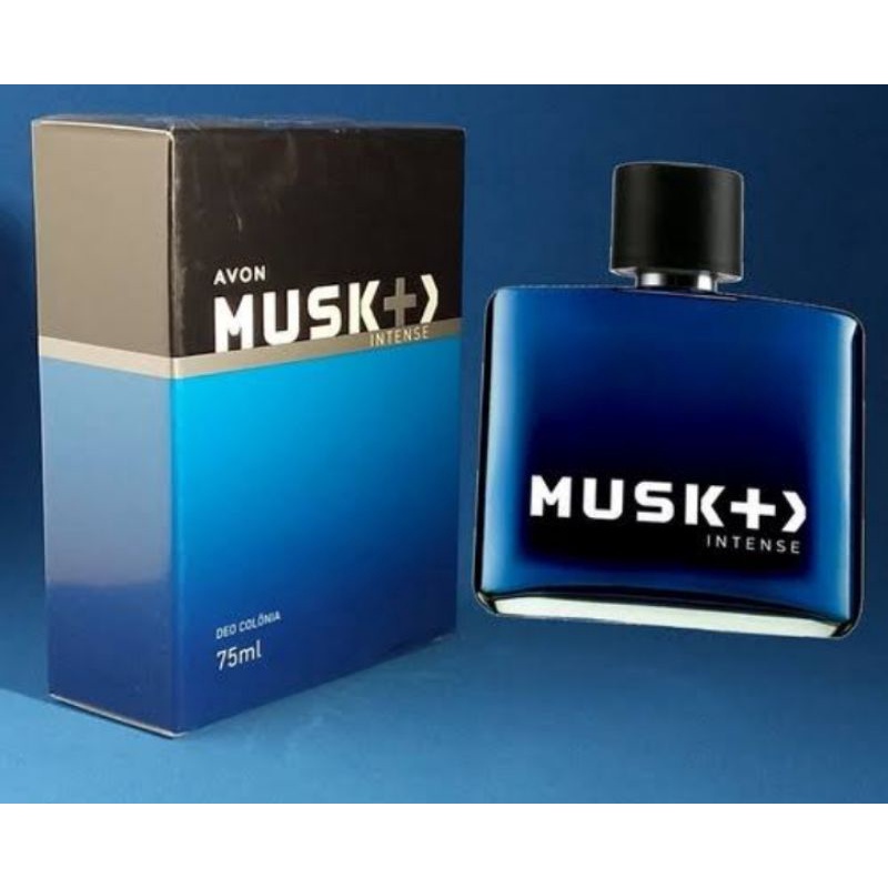 Perfume Musk + intense 75 ml avon desodorante | Shopee Brasil