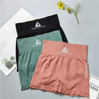 Cintura Alta Sporty Short Abdômen Apertado Yoga Calções De Ginástica De Corrida Sem Costura Para Mulheres Quick Dry Casual