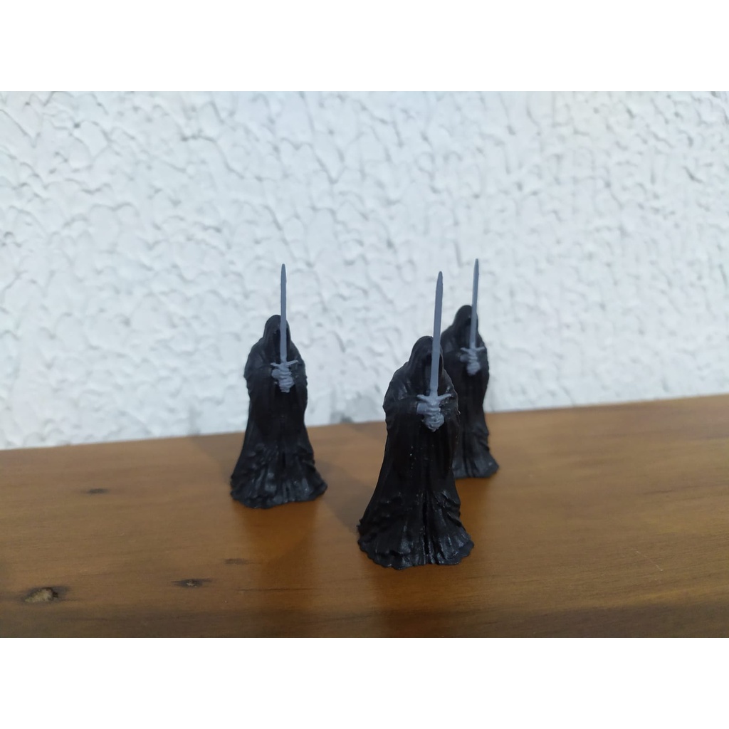 Hobbit jogando Xadrez - The Lord of the Rings - Eaglemoss - Sem