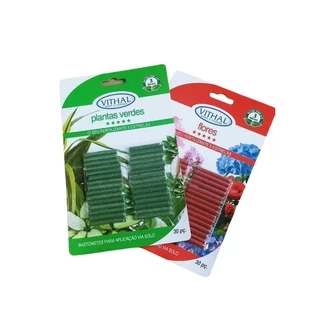 Fertilizante Liberação Lenta Bastonetes Vithal (fracionado: 5 unidades bastonetes)