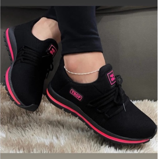 Tenis de academia preto hot sale feminino