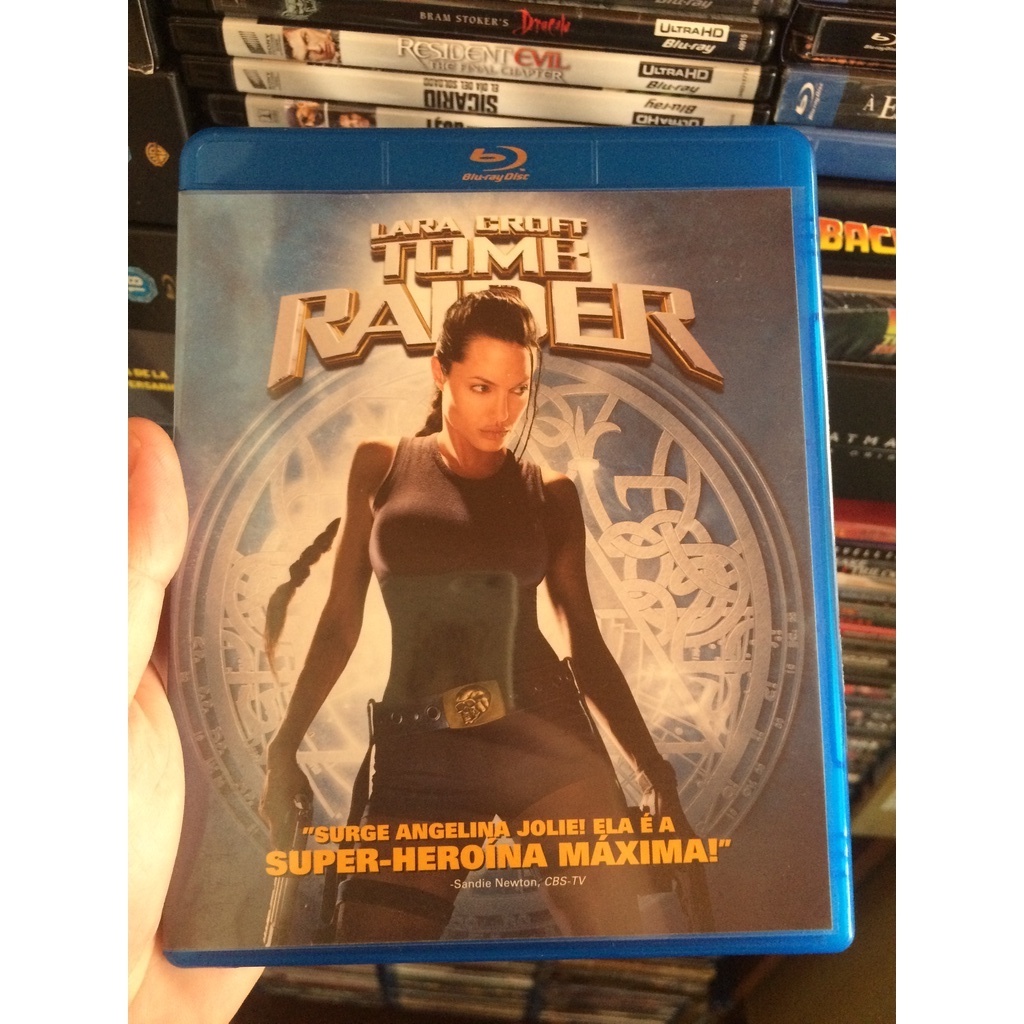 Blu-ray Lacrado Tomb Raider A Origem Da Vida Lara Croft Raro