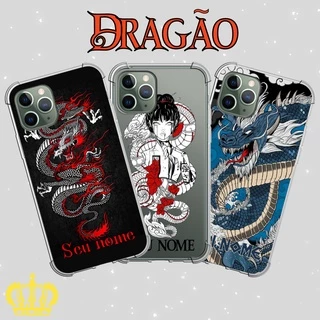 Capinha personalizada Dragão para todos os aparelhos Samsung/ Iphone/ Motorola/ Xiaomi/ LG