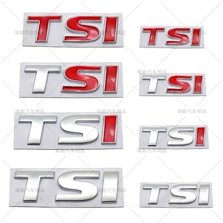 Novos Adesivos De Metal 3D TSI Para Carros Emblema Do Tronco Traseiro Crachá 2.0 1.5 1.8t Volkswagen Sagitar Golf Magotan Polaris