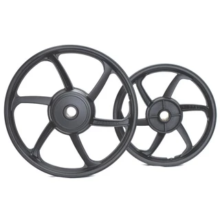 Par Rodas Liga leve Modelo 6 Palitos para moto Biz 125 Es 2012