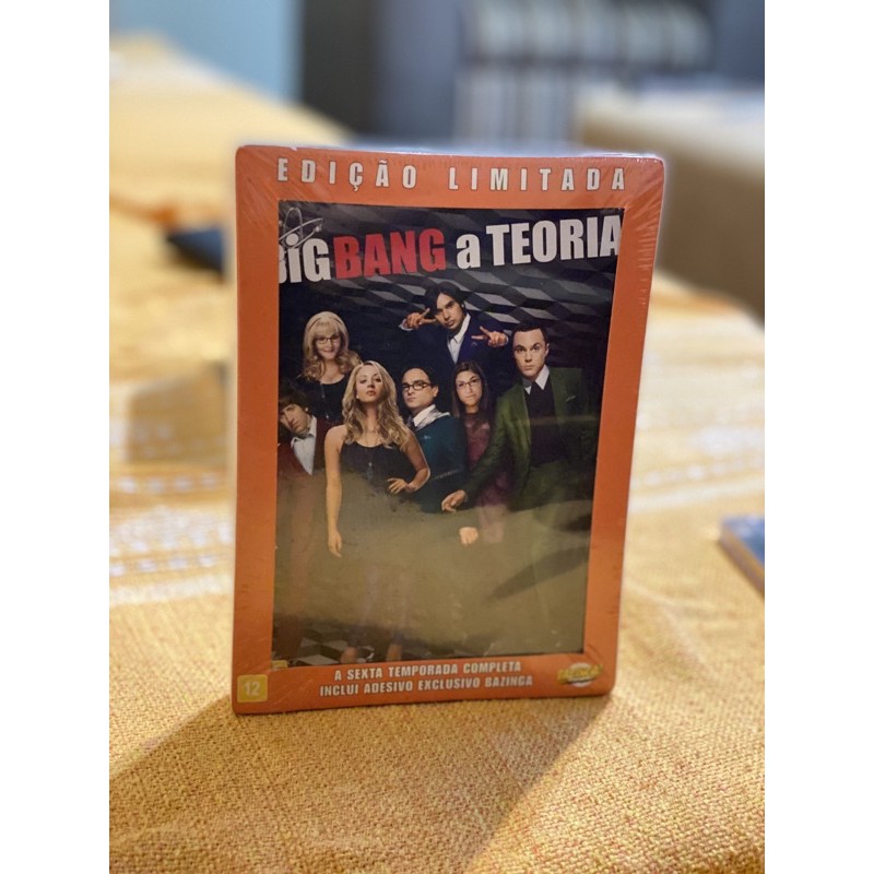 DVD Big Bang Theory - 6ª Temporada - Lacrado | Shopee Brasil