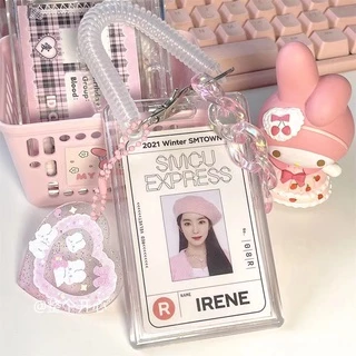Steve Ins Chaveiro De Suporte De Cartão De Acrílico Transparente Para 3 Polegadas/Pc Kpop/Merch