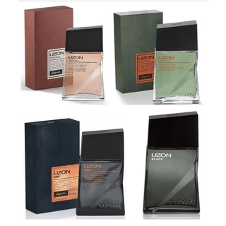 Linha de Perfumes Masculinos Jequiti Uzon 100ml (Original, Black, Deep, Explorer)