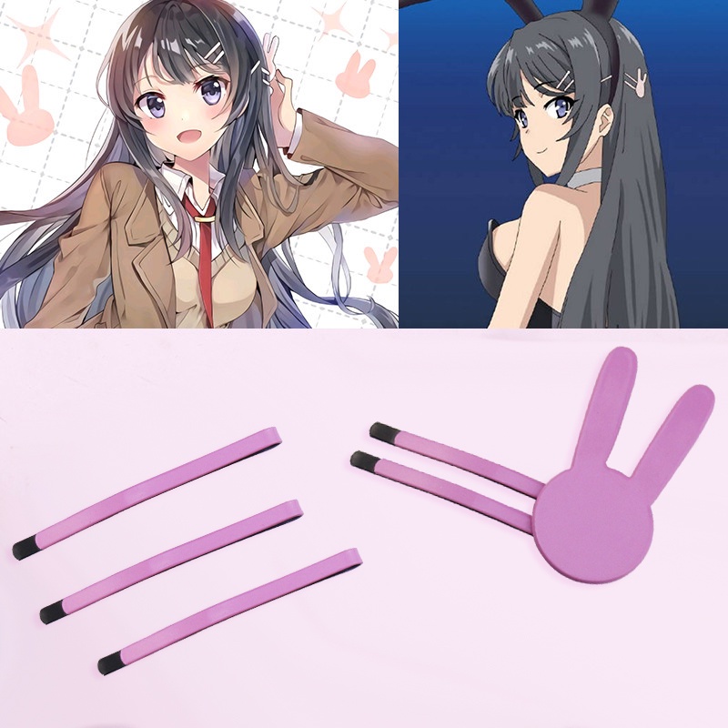 Anime Seishun Buta Yarou Series Sakurajima Mai Grampo De