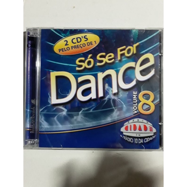 CD SÓ SE FOR DANCE VOL 8 - DANCE 90s e Anos 2000