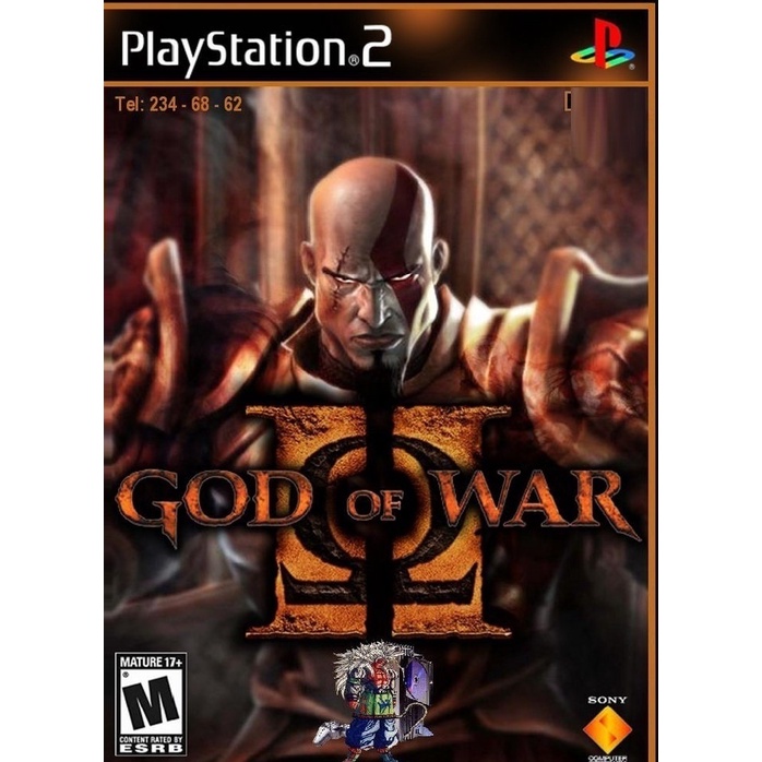 God of War II - Jogo PS2 Midia Fisica