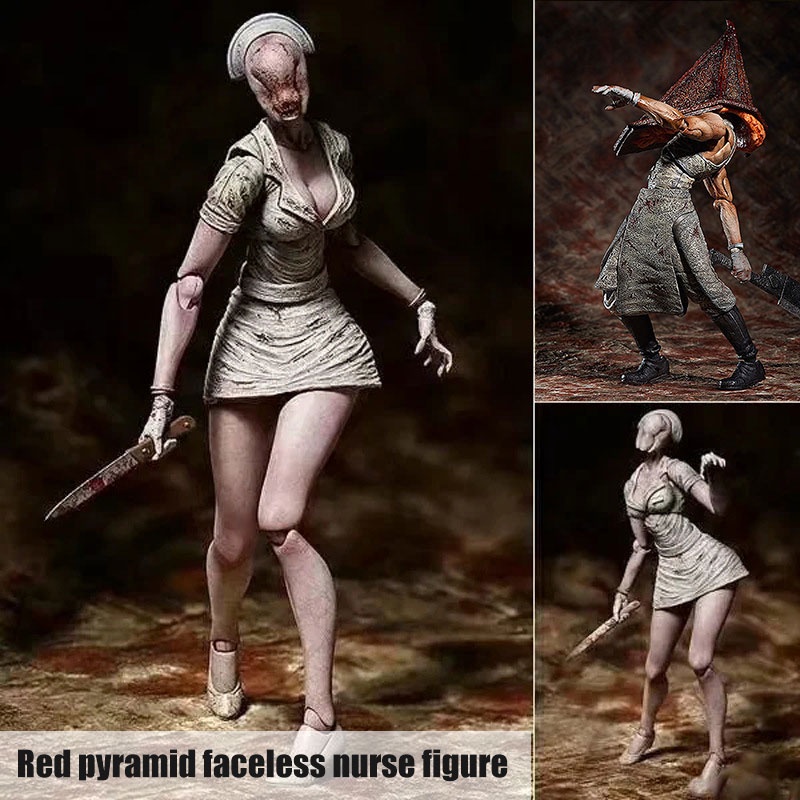 Silent Hill Pyramid Head and the Faceless Nurse Costume