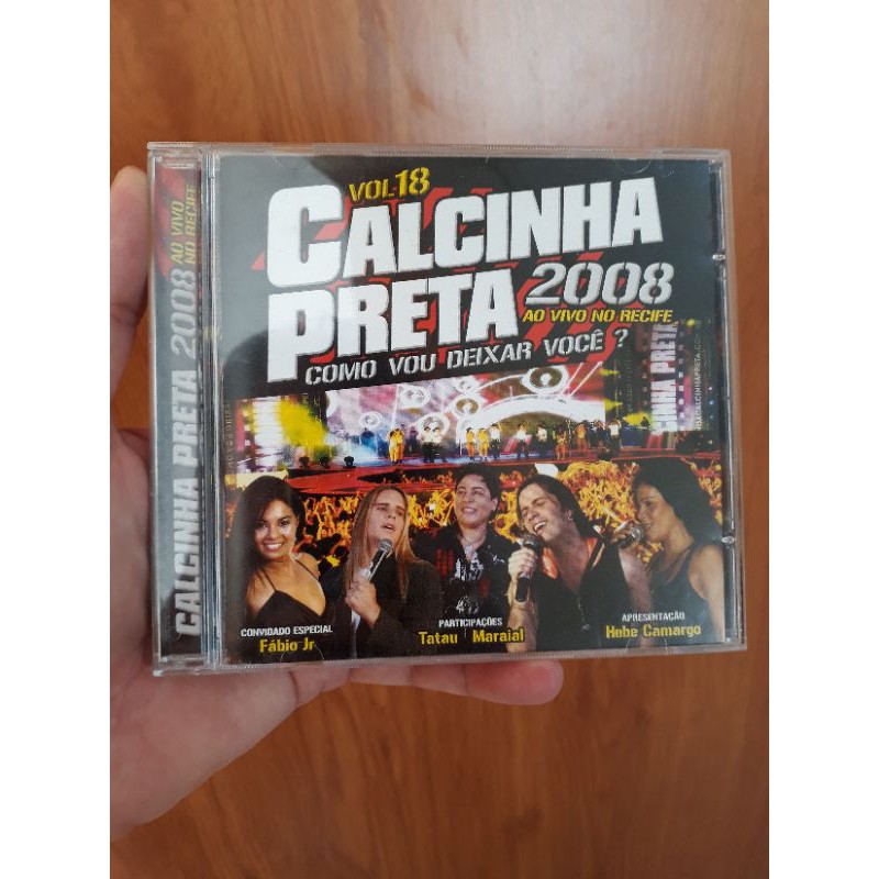 Cd Calcinha Preta Vol 18 Ao Vivo No Recife Shopee Brasil