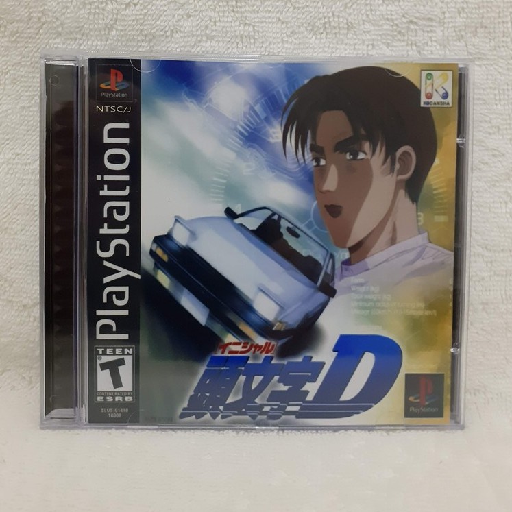 Initial D Jogo Reprô Para Playstation 1