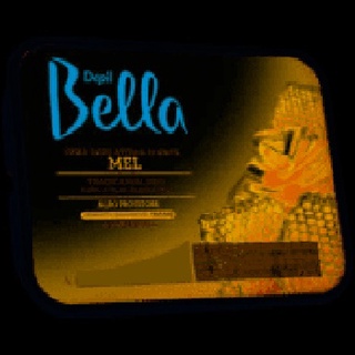 Cera Depilatória Quente Depil Bella Mel 1kg Cera Depilatória
