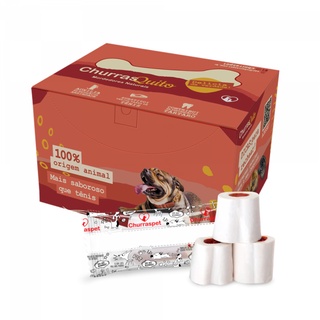 Petisco para Cães Display Rodelinha Recheada Carne C/20 Un