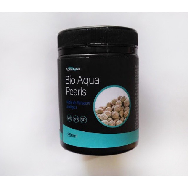Midia Biologica Bio Aqua Pearls 250ml Aquatank Trata ate 50 Litros ...