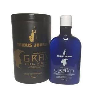 Creme alisante Graxa The Power - crespo 100% liso + Grooming