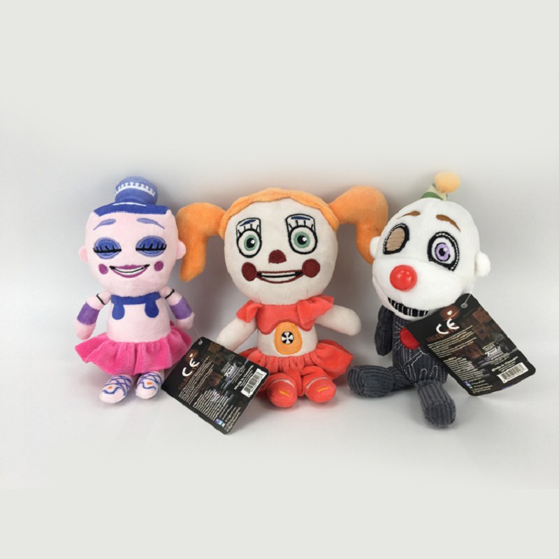 Cinco Noites No Freddy FNAF Horror Game Kid Plush Dolls Presente Brinquedo  Plushie - Corre Que Ta Baratinho