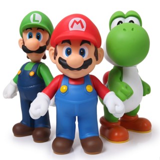 PROMOÇÃO Boneco Mario Bros, Luigi, Yoshi Coleção QUALIDADE em Oferta na Shopee