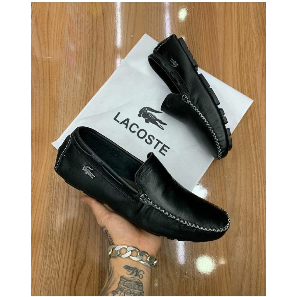 Sapato store lacoste mocassim