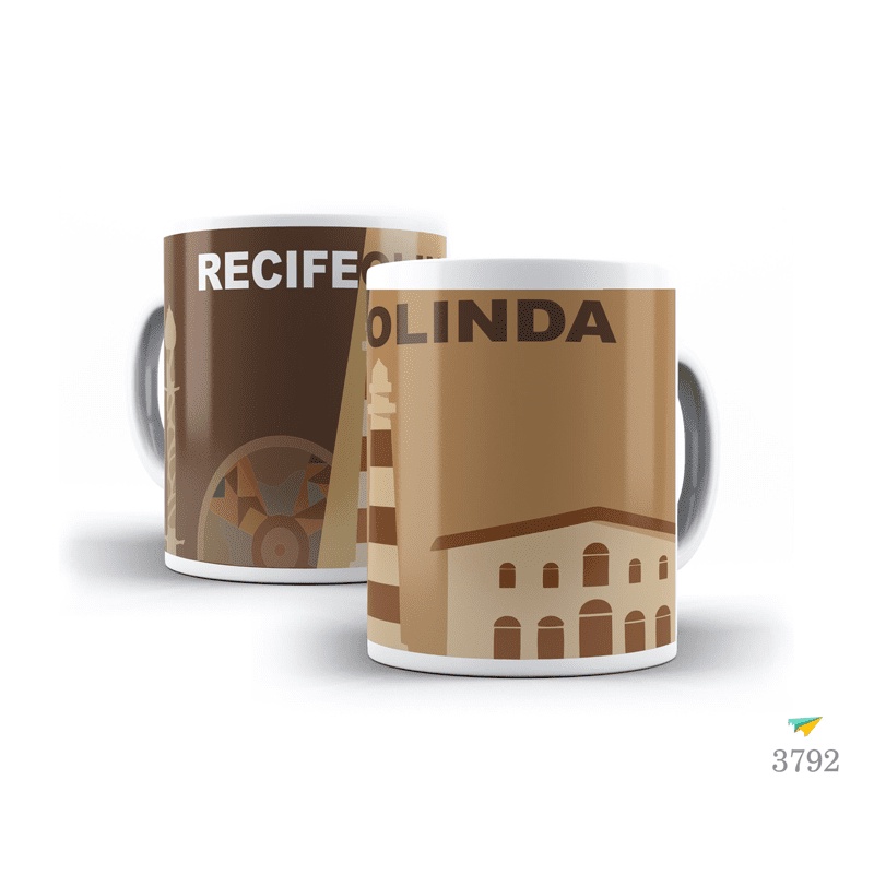 Caneca Personalizada Recife Ponto Turístico | Shopee Brasil