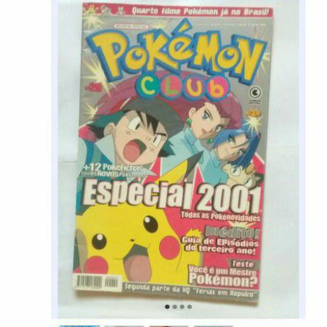 Artigo - Pokémon Club: A história da revista oficial Pokémon do Brasil -  Pokémothim