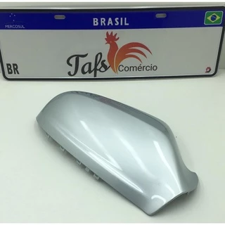 Capa Retrovisor Vectra sem Pisca Prata Polaris Original Metagal LD