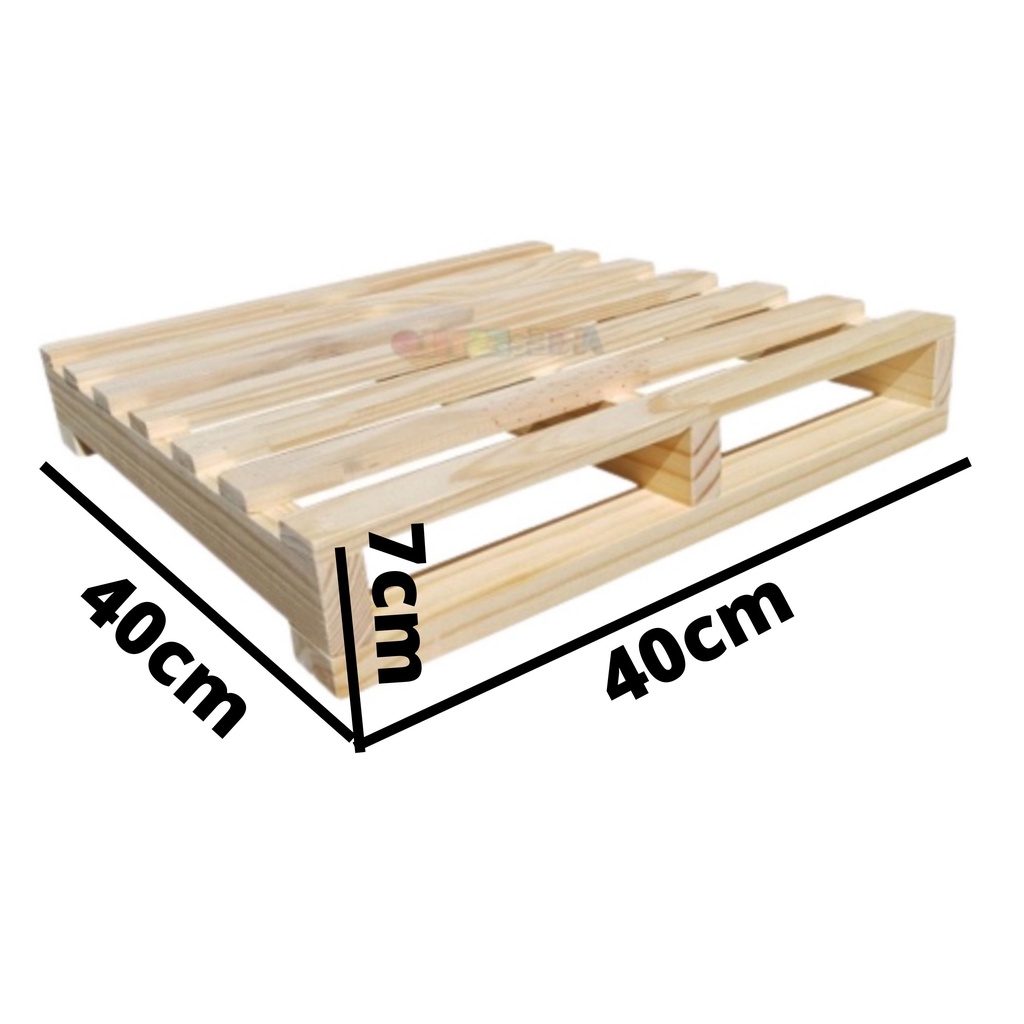 ** PROMOÇÃO ** Pallet De Madeira Crú 40x40 Palete Palet Estrado Novos ...