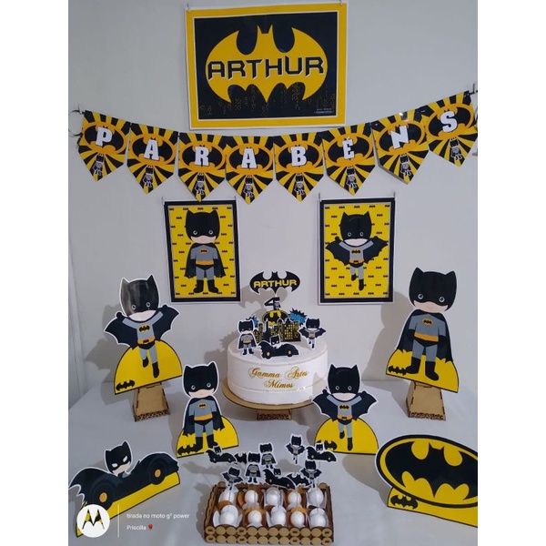 KIT SÓ UM BOLINHO - BATMAN