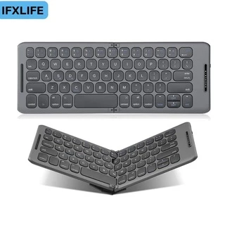 IFXLIFE Teclado Bluetooth Dobrável Sem Fio USB Tipo C Para Windows Android ios Celular Portátil De Computador pc