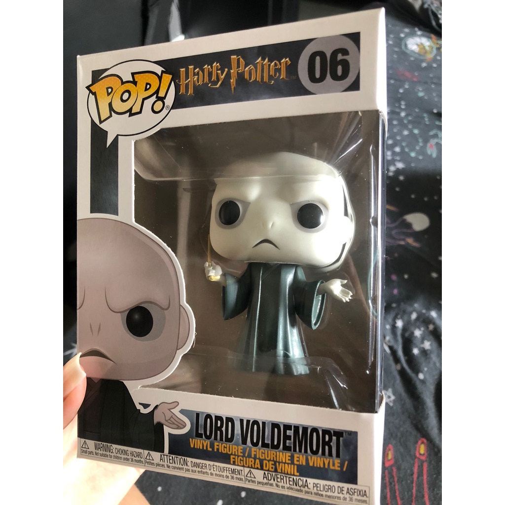 FUNKO POP HARRY POTTER #06: LORD VOLDEMORT (ORIGINAL) | Shopee Brasil