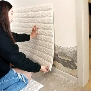 Papel De Parede Adesivo 3D DIY Decoração Quarto Impermeável Casa