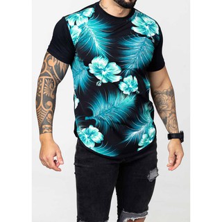 Kit com 3 Camisa Camiseta Long Line Swag Estilo Lindas Otima Qualidade Barato